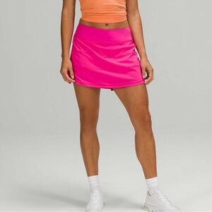 Lulu lemon pace rival hot pink skirt